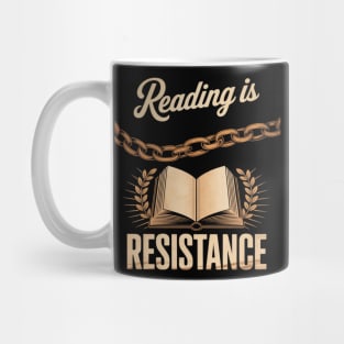 Reading Is Resistance Literacy Power Mug